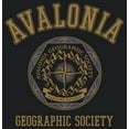 thumbnail image 2 of Men's Strange World Avalonia Geographic Society Graphic Tee Charcoal Heather Medium, 2 of 5