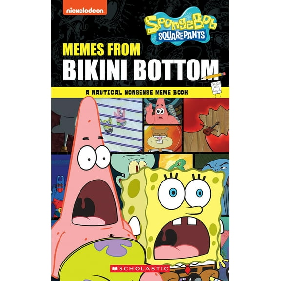 Pre-Owned Memes from Bikini Bottom (Spongebob Squarepants): A Nautical Nonsense Meme Book (Paperback) 1546147578 9781546147572