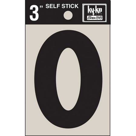 Hy-Ko Sticker House Number (Set of 10)