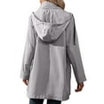 AMILIEe Packable Rain Jacket Women Waterproof Lightweight Raincoat with