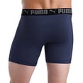 thumbnail image 3 of Puma Men's Sport Luxe Comfort Waistband Performance Boxer Briefs, Large 5 Pack, 3 of 3
