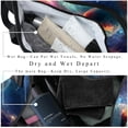 thumbnail image 4 of Galaxy Duffle Soccer Bag: 17.7" Sports Travel Tote with Interior Zipper Pocket and Large Capacity, 4 of 6