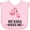 AD-Pink, variant on Inktastic Nana Loves Me Girl Flamingo Girls Baby Bib