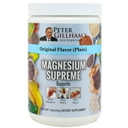 Magnesium Supreme, Orginal (Plain) 12oz Anti Stress, Leg Cramp/Muscle Relaxation Sleep Spport Made in the USA Peter Gillham's Life Essentials