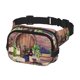 thumbnail image 2 of Disketp Bottle Glass Red Wine Riñonera de Doble Capa, Bolsa de Cintura Ajustable para Viajes, Correr y Senderismo, Riñonera Ligera para Hombre y Mujer, 2 of 9