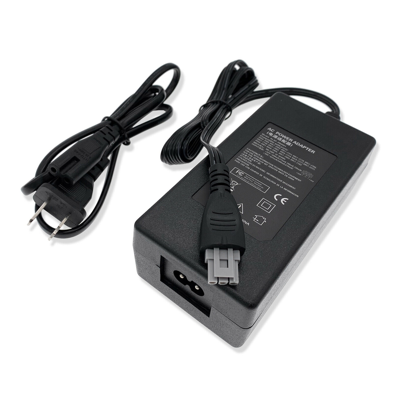 AC Adapter For HP Photosmart C3140 C3180 C4180 C5550 C5580 Printer Power Cord 