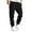 Black, variant on IROINNID Sweatpants for Men Drawstring Waist Jogger Pants Thicken Stretch Casual Sport Pants With Pocket,Khaki