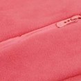thumbnail image 5 of Zedker Comfy Soft Fleece Outerwears Casual Stand Collar Long Sleeve Zipper Women's Thick Thermal Winter Padded Jackets with Pockets,Hot Pink,XL, 5 of 6
