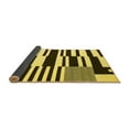 thumbnail image 2 of Ahgly Company Indoor Square Abstract Yellow Contemporary Area Rugs, 7' Square, 2 of 4