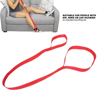 Hoomtree 39 Inch Long Leg lifter Strap With Padded Handgrips and