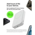 thumbnail image 2 of Belkin BoostCharge Pro Wireless Power Bank 10K w/ Qi2, MagSafe Compatible + Built-in Pop-up Kickstand - Compatible w/iPhone 16, 16 Plus, 16 Pro, 16 Pro Max, iPhone 15, iPhone 14, and More - White, 2 of 10