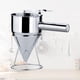 thumbnail image 1 of Dispensador de masa de acero inoxidable con rejilla, gran capacidad, 1200 ml, embudo, para pastel, para magdalenas, , gofres, utensilio Macarena dispensador de panqueques, 1 of 8