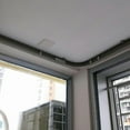 thumbnail image 6 of GXCZ Curtain Rods For Windows Flexible Ceiling Curtain Track, Room Divider Curtain Rail 70 To 600cm Ceiling/Wall Mounting, Aluminium Alloy Straight Ceiling Track For Curtains(White-ceiling,90cm/3ft), 6 of 7