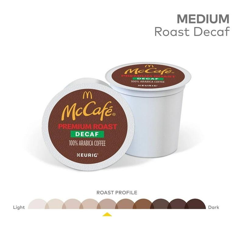 McCafÃ© Decaf Premium Roast Coffee Pods, 94 Count, Medium Roast