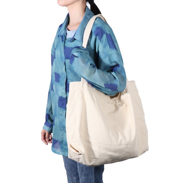 KAKOWELY Shopping Tote Beige De Lona Resistente Para Mujer Uso Diario Y Oficina
