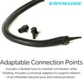 Swimline Electric Air Pump w/Adapters for Pool Inflatables & Air