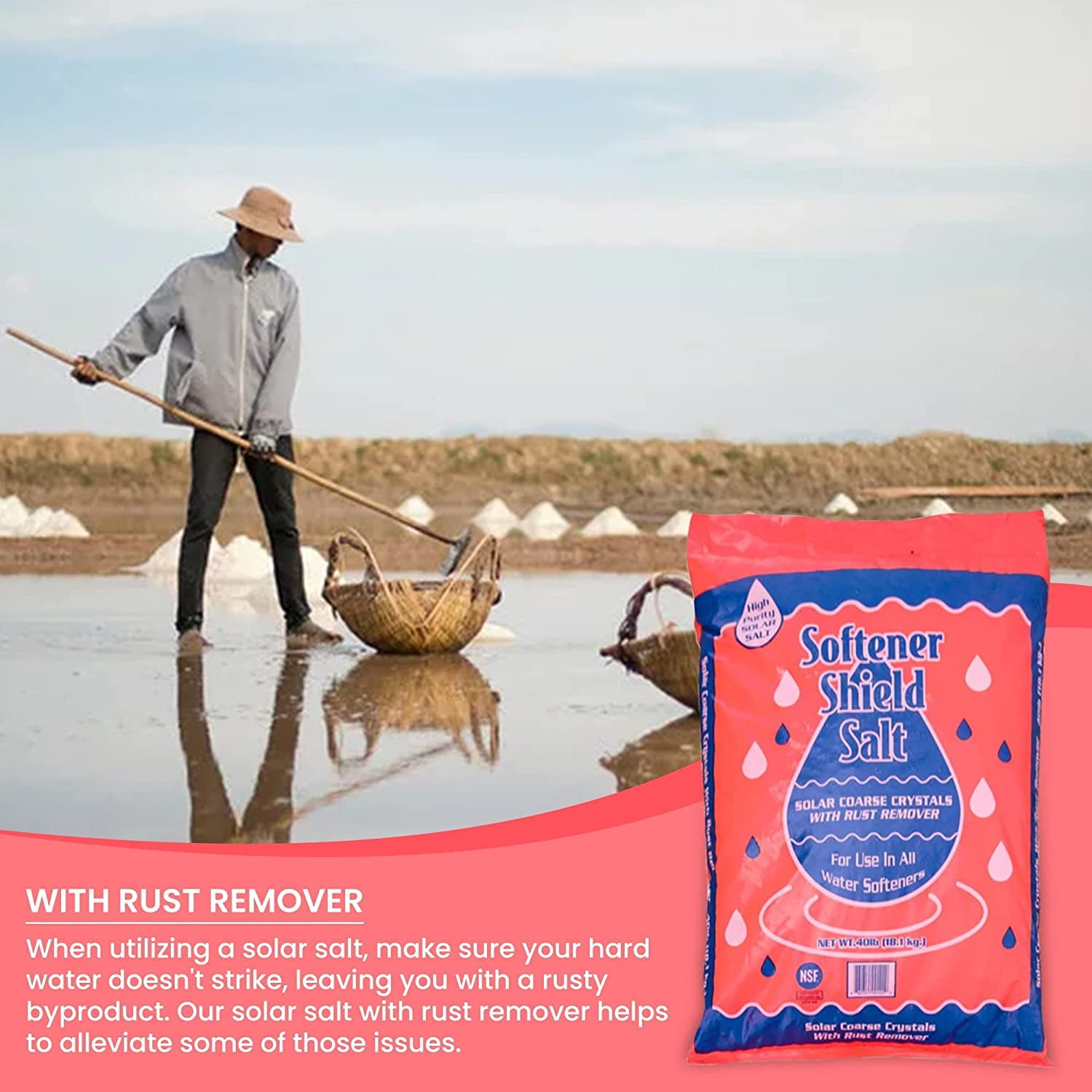 Buy All Natural Solar Salt Water Softeners (Water Softeners with Rust