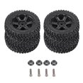 thumbnail image 2 of Neumático De Rueda De Coche RC, Neumático De Coche RC, Camión Militar RC, Camión RC Antideslizante, Coche De Control Remoto Para Coche Crawler RC WPL C14 C24 RC Car OTVIAP RC Cars Tires, 2 of 8