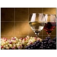 thumbnail image 1 of Wine Grapes Ceramic Tile Mural Kitchen Backsplash Bathroom Shower 406379-S43, 1 of 3