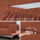 thumbnail image 5 of Juego de 3 Fundas Cubre Sala - Tejido Jacquard Elástico Fácil Lavado. Ideal para Proteger Tus Muebles - Protector de sillón - Sofa Cover (Marfil (Afelpado)), 5 of 7