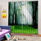 thumbnail image 3 of 2 piezas estilo cortina bufanda ventana cortina decorativa conjunto Bosque de Zulema Cortinas De Ventana De Baño, 3 of 8