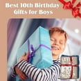 thumbnail image 3 of 12th Birthday Gifts for Boys,Blue Happy 12th Birthday Blanket,12 Year Old Boy Girls Gift Ideas,12th Birthday Decorations Gift Throw Blanket for Teen Son Grandson Nephew 50"x60", 3 of 6