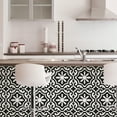 thumbnail image 4 of (2 pack) WallPops Santoro Black Farmhouse Peel & Stick Wall Tiles- 12 Pieces, 4 of 13