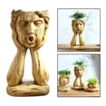 thumbnail image 1 of Adornos de Jarrones de Resina Colco Florero de Resina Moderno Interior Exterior 17x35cm, 1 of 8