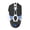 Black, variant on Q18 Gaming Ergonomic Wired 9-Key LED 6400DPI Optical Programming USB Wired Mice Computer Game