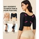 thumbnail image 2 of Arm Shaper, posquirúrgico, delgado, de compresión, 3XL, negro, para mujer, 2 of 6