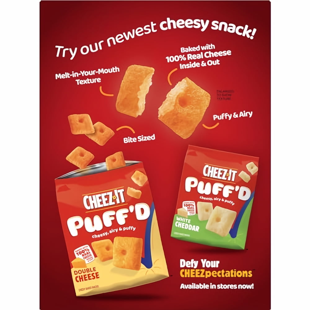 Cheez-It Baked Snack Crackers Pepper Jack 12.4 oz (Pack of 84)