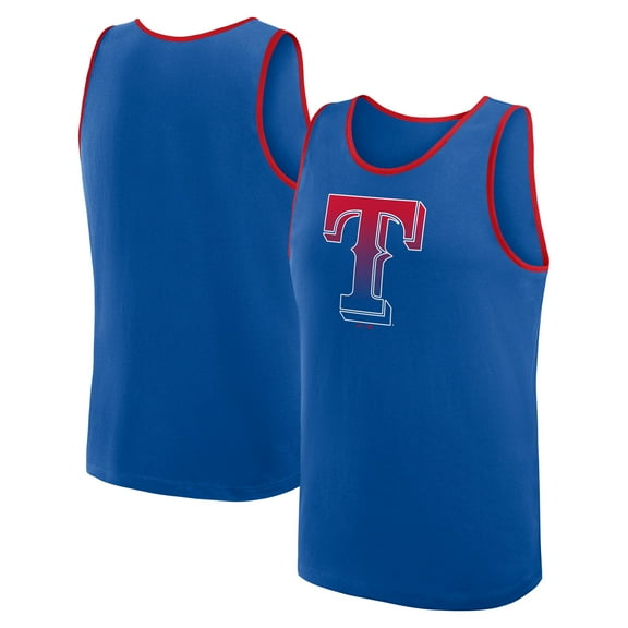 Men's Logo Athletic Royal Texas Rangers Unmatched Success Tank Top