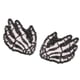 thumbnail image 1 of Women Palms Sequins Nipple Covers Reusable Adhesive Pasties Raves Party Breast Petals Sticky Bras Nipple Stickers Gifts Blue, 1 of 4