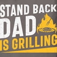 thumbnail image 3 of CafePress - Stand Back Dad Is Grilling Women's Comfort Colors® T Shirt - Womens Comfort Colors® Shirt, 3 of 4