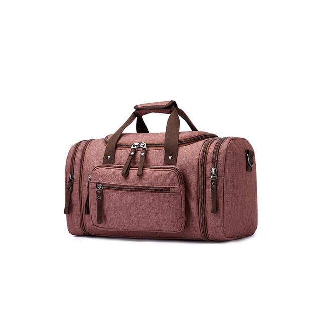 Minnieouse Bolsa de viaje impermeable de gran capacidad, portátil, para vacaciones, senderismo, escalada, tableta, gafas de sol, almacenamiento, equipaje, Envolturas para manijas de equipaje Marrón Minnieouse AP015681-04