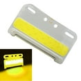 thumbnail image 1 of Luz LED de posición lateral de 24V, luz de señal de , Base de aleación, alto brillo, impermeable, Universal para camión, semirremolque, RV Efecto de luz blanca, 1 of 8