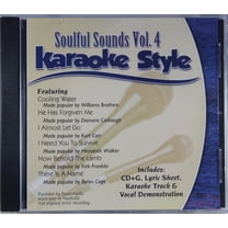 Soulful Sounds Volume 4 Daywind Christian Karaoke Style NEW CD G 6 Songs