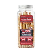 DreamBone Holiday Twists Wrapped With Chicken, Rawhide-Free Chews For Dogs, 28 Treats
