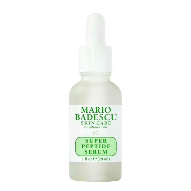 El sérum Mario Badescu Super Peptide 30 ml reduce las líneas secas