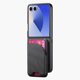 thumbnail image 2 of Compatible with Samsung Galaxy Z Flip7 5G Magnetic Protective Case Holder Denim Textured Leather Back Cover with Removable, 2 of 5