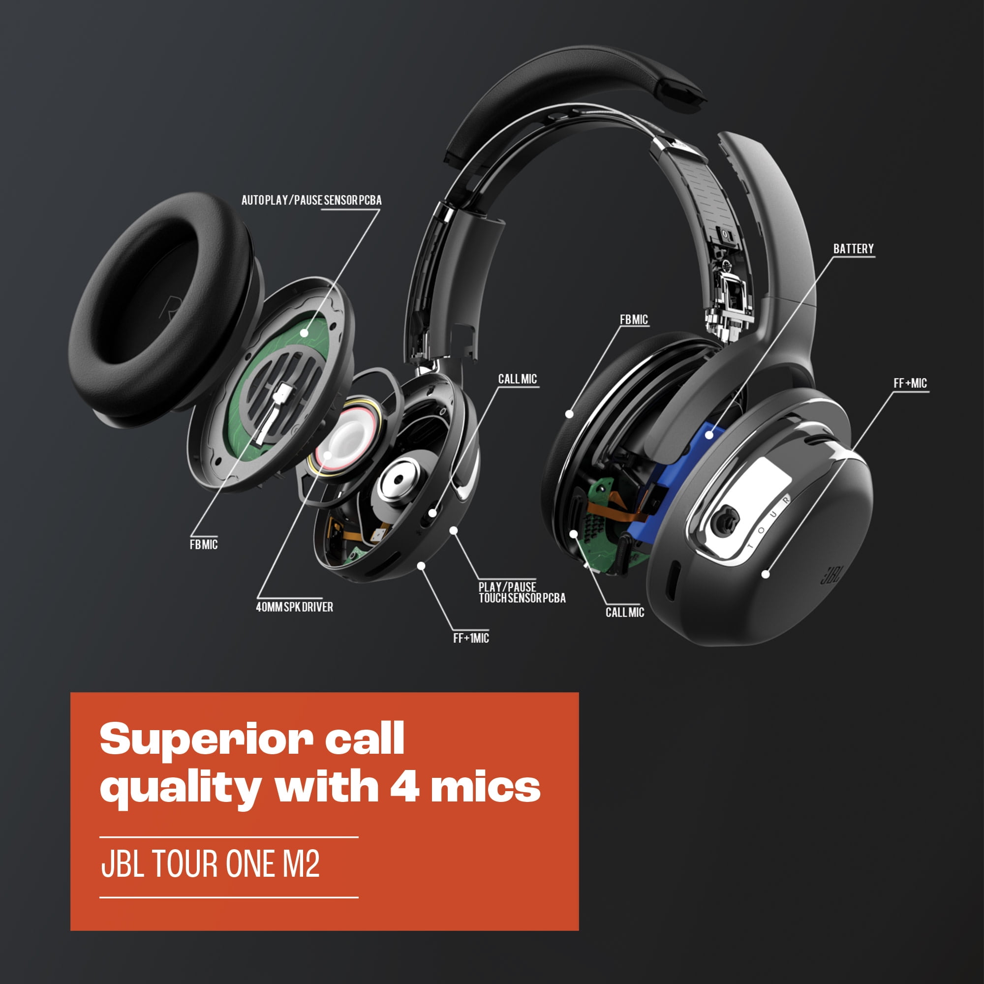 JBL Tour One M2 - Wireless over-ear Noise Cancelling Panama | Ubuy
