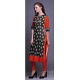 thumbnail image 3 of Bimba Robes Tuniques Droites pour Femmes Kurta d'Été Imprimée, 3 of 6