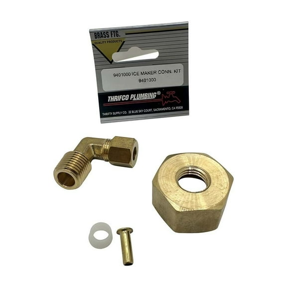Thrifco 9401000 Ice Maker Connector / Adapter Kit Replaces Danco 88381E