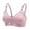 Purple, variant on Scyoekwg Summer Spring Trendy Bras for Women No Underwire Front Buckle Basic Bras Comfortable Everyday Bra Underwear Pink XL