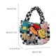 thumbnail image 2 of Bolso de hombro de lona para niñas, bolsos cruzados informales de dibujos animados, regalos divertidos para niños, 2 of 9