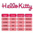 thumbnail image 6 of Hello Kitty Dual Sizes Girls Slippers. (Little Kids Big Kids), White Fuchsia, 4 5, 6 of 6