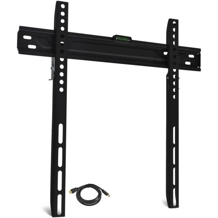 Low Profile Universal Wall Mount for 19″ to 60″ TVs with HDMI Cable