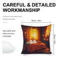 thumbnail image 2 of Cozy Halloween Bedroom Linen toss pillowcase decoration pillowcase gifting preferred 20x20 inch cushion cover 2 sets sofa pillowcase sofa bedroom living room car, 2 of 8