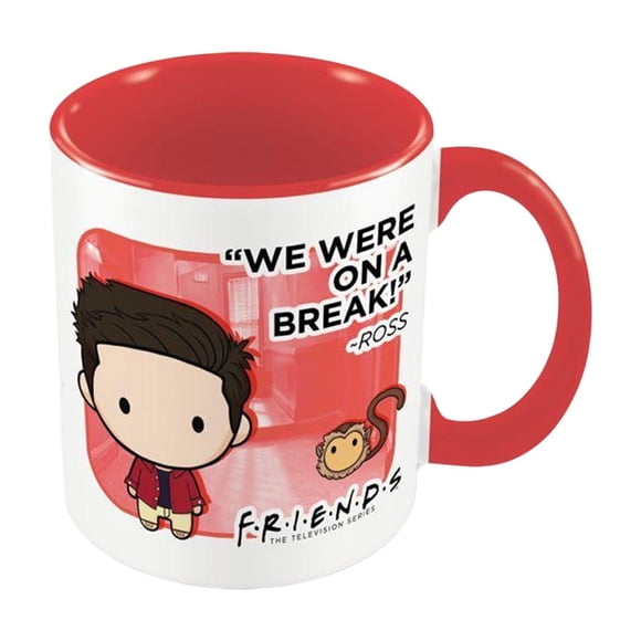 Friends Tasse Ross Chibi We Was On A Break