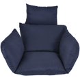 thumbnail image 1 of Cojín de asiento para silla colgante, reemplazo lavable, grueso, ocio, cesta colgante Fivean unisex, 1 of 2